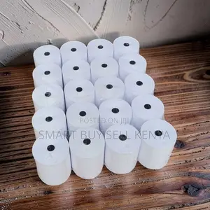 High Output 20 Pieces 80mm by 80mm by 13mm Thermal Paper Rolls