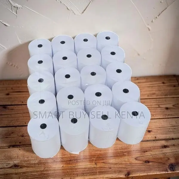 Sharp Print 20 Pieces 80mm by 80mm by 13mm Thermal Paper Rolls