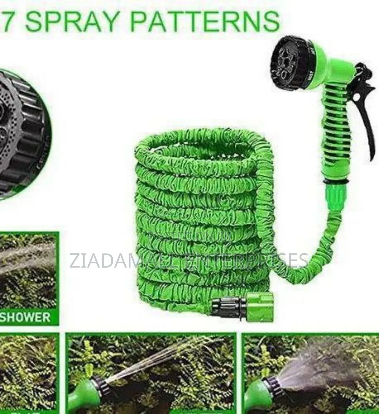 Hose Pipe 60m Magic Hose Pipe With 7 Adjustable Sprayer Patterns