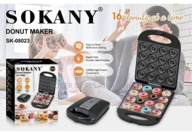 Sk 08023 Donut Maker 16 Slots