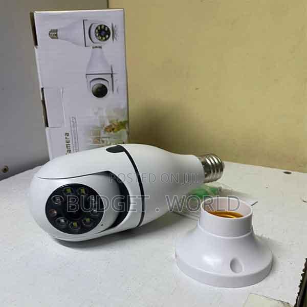 E27 Wifi PTZ Wireless Ip Surveillance Camera With Ai Tracking