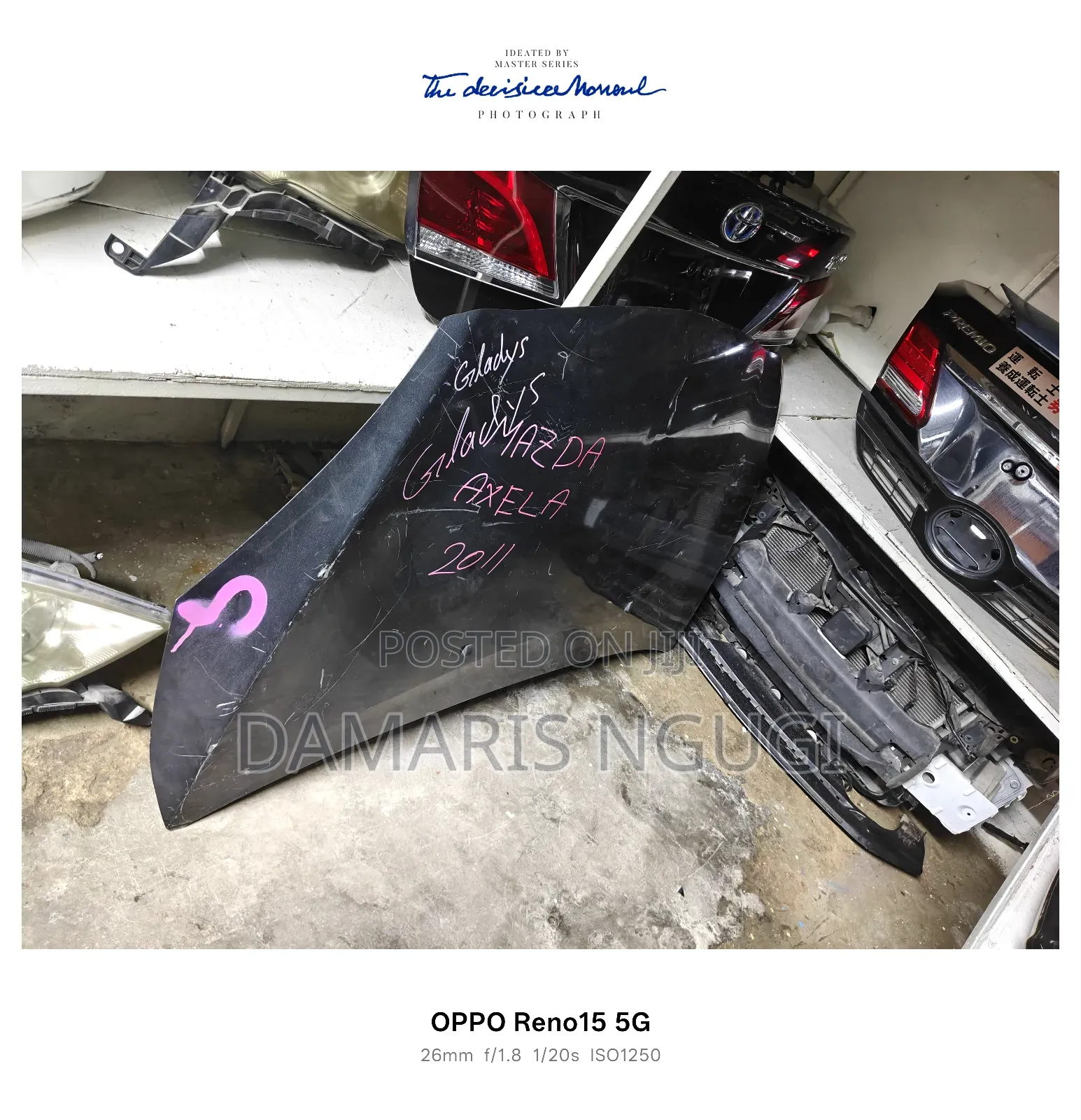 Mazda Axela Bonnet 2011