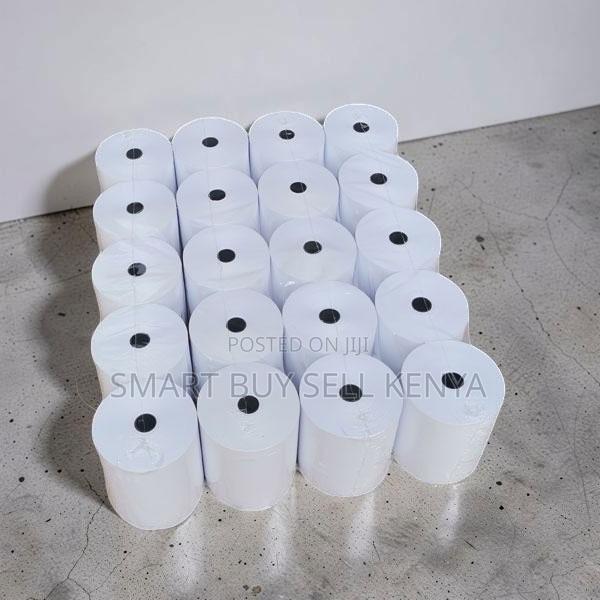 High Grade Pack 20 Pieces 80mm by 80mm by 13mm Thermal Paper Rolls