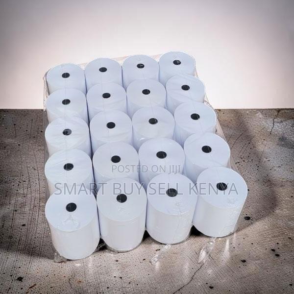 Business Ready 20 Pieces 80mm by 80mm by 13mm Thermal Paper Rolls