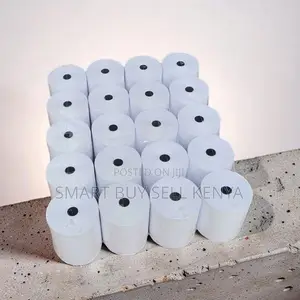 Smart Choice 20 Pieces 80mm by 80mm by 13mm Thermal Paper Rolls