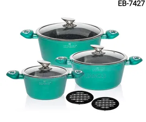 8pcs Edenberg Cookware Set