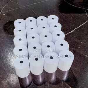 Smooth Paper 20 Pieces 80mm by 80mm by 13mm Thermal Paper Rolls