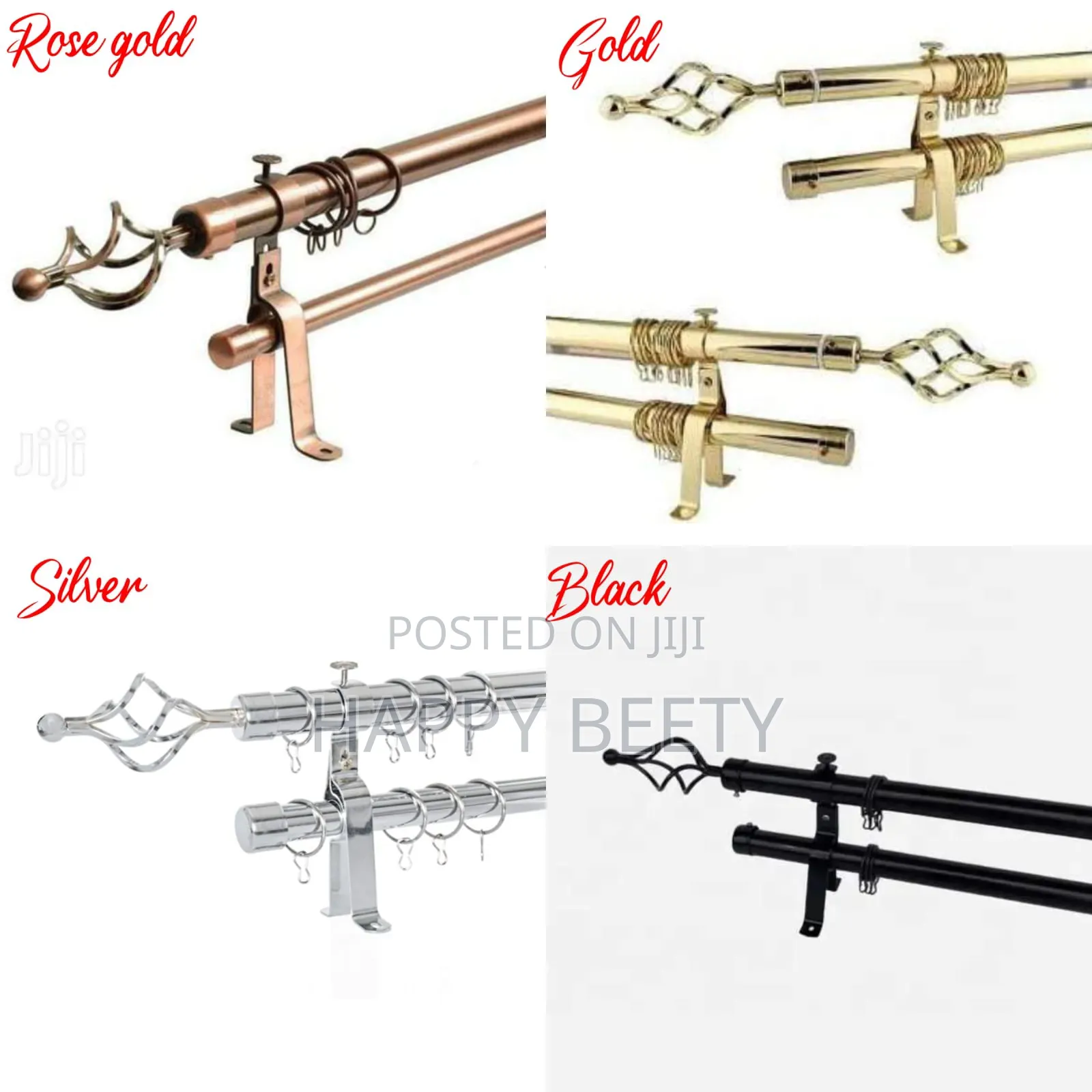Double Curtain Rod