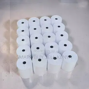 High Density 20 Pieces 80mm by 80mm by 13mm Thermal Paper Rolls