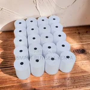 Superior Grade 20 Pieces 80mm by 80mm by 13mm Thermal Paper Rolls