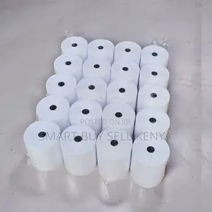 Ultra Smooth 20 Pieces 80mm by 80mm by 13mm Thermal Paper Rolls