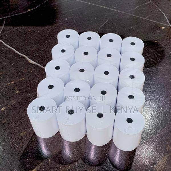 Smooth Output 20 Pieces 80mm by 80mm by 13mm Thermal Paper Rolls