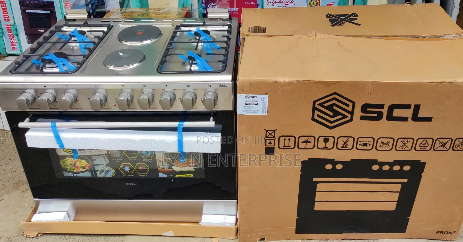 *Samsung SCL Free-Standing Cooker: SCL-Fc9642wsi