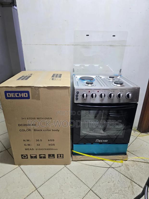 Decho 3+1 Standing Cooker With Electric Oven