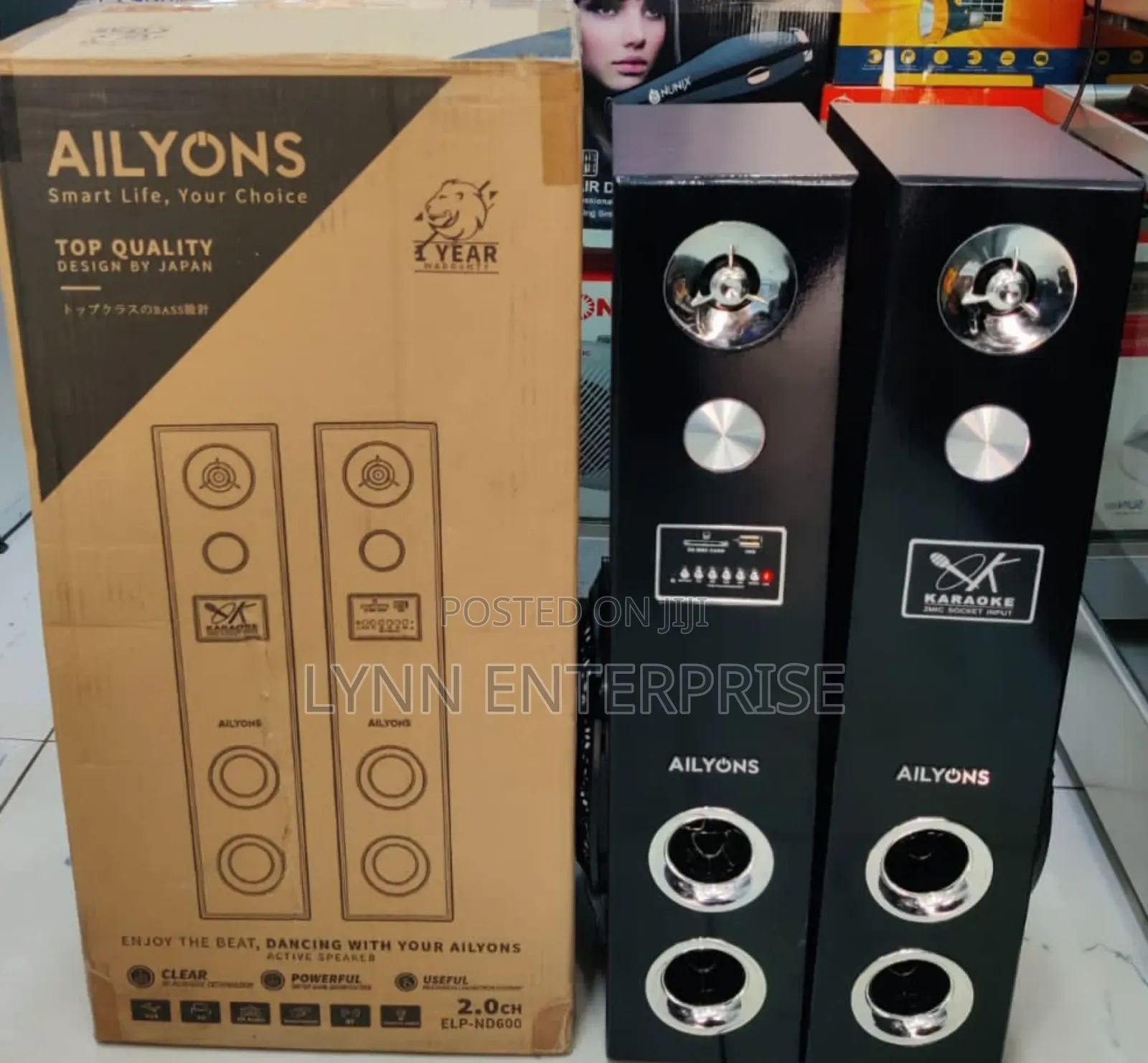 *Ailyons Double Speaker Elp Nd600