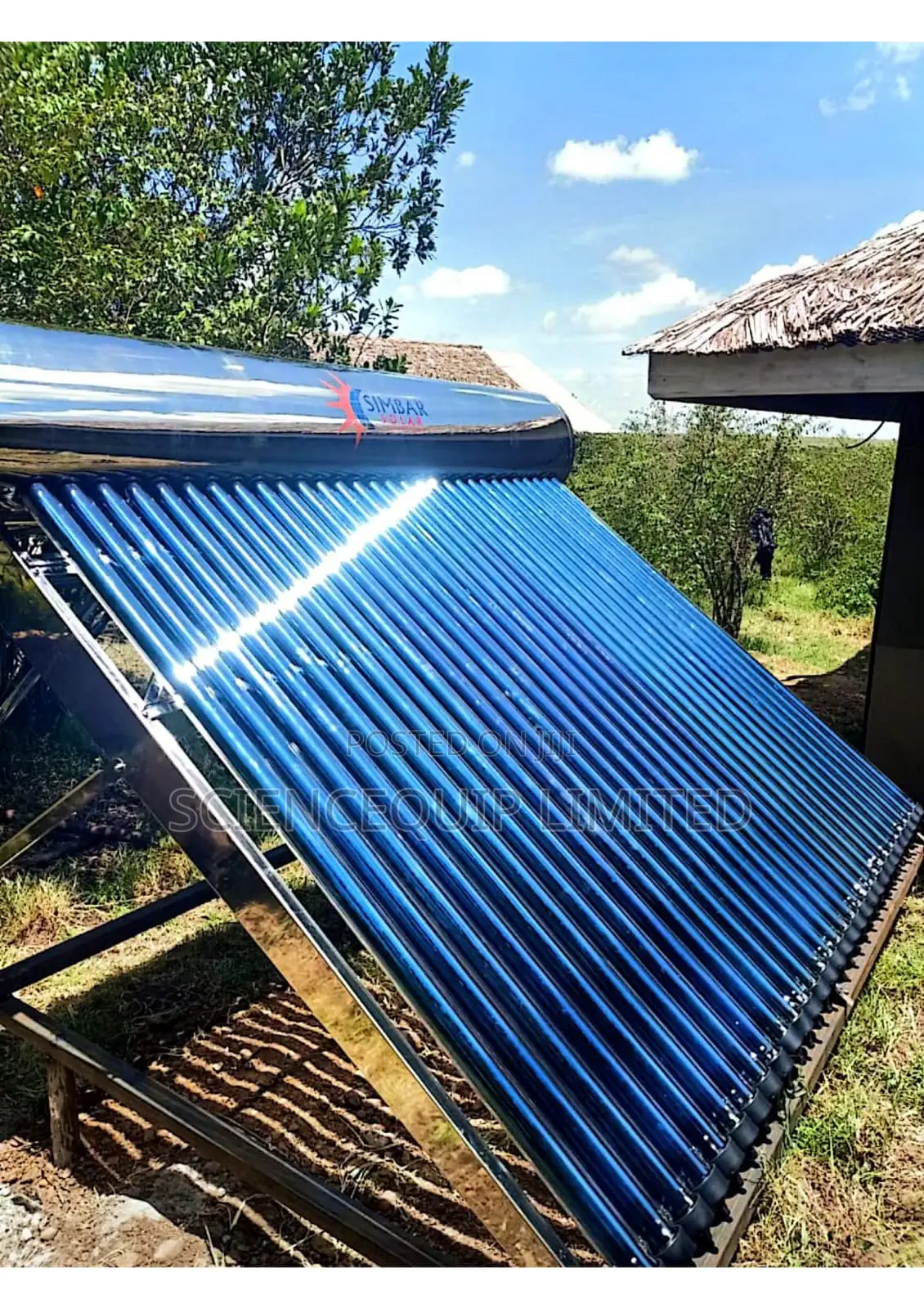 Solar Heater 300lts Pressurized Stainless Steel Tube Type