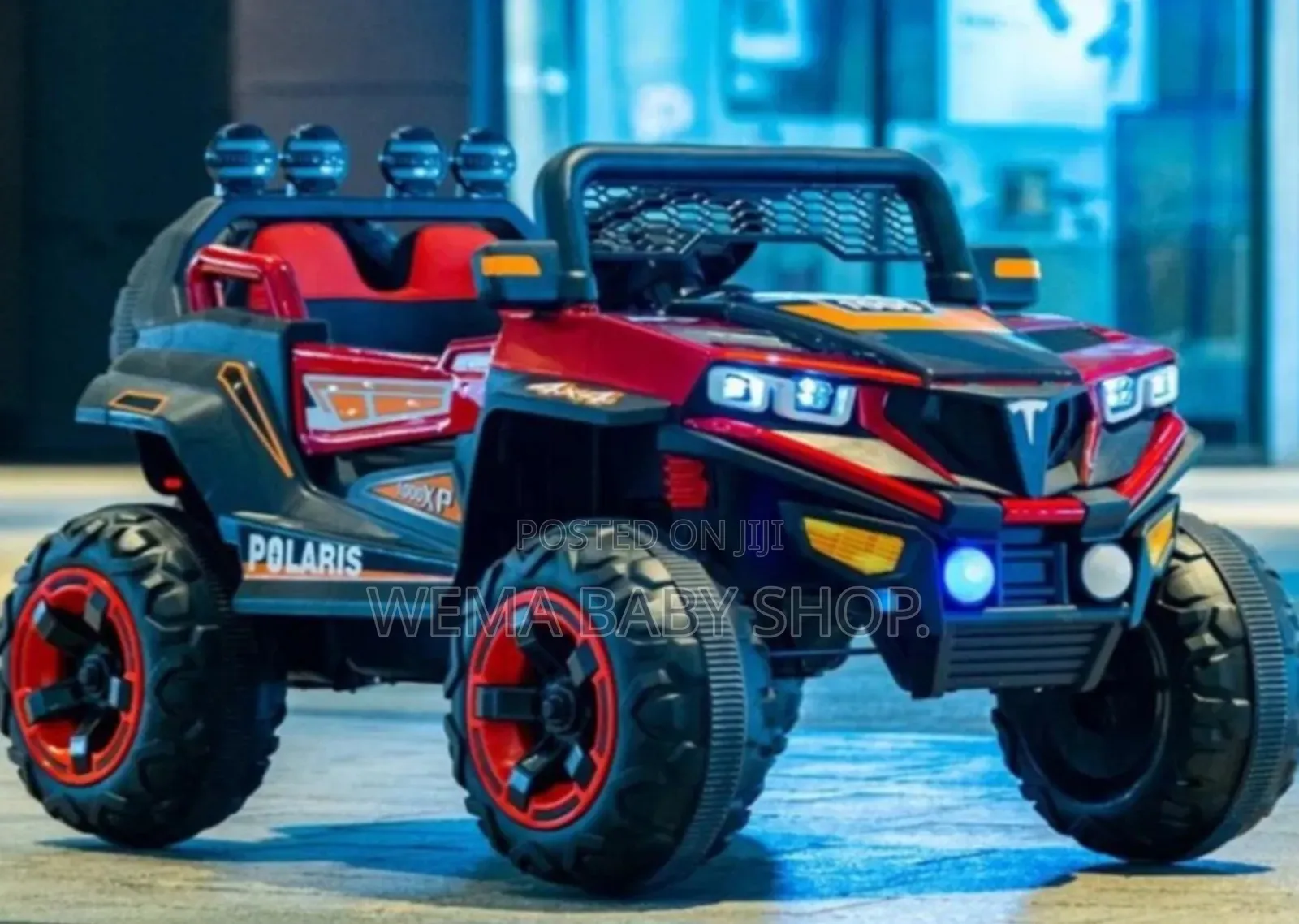 4-Wheel Drive Electric Ride-on Off-Road Truck for Kids