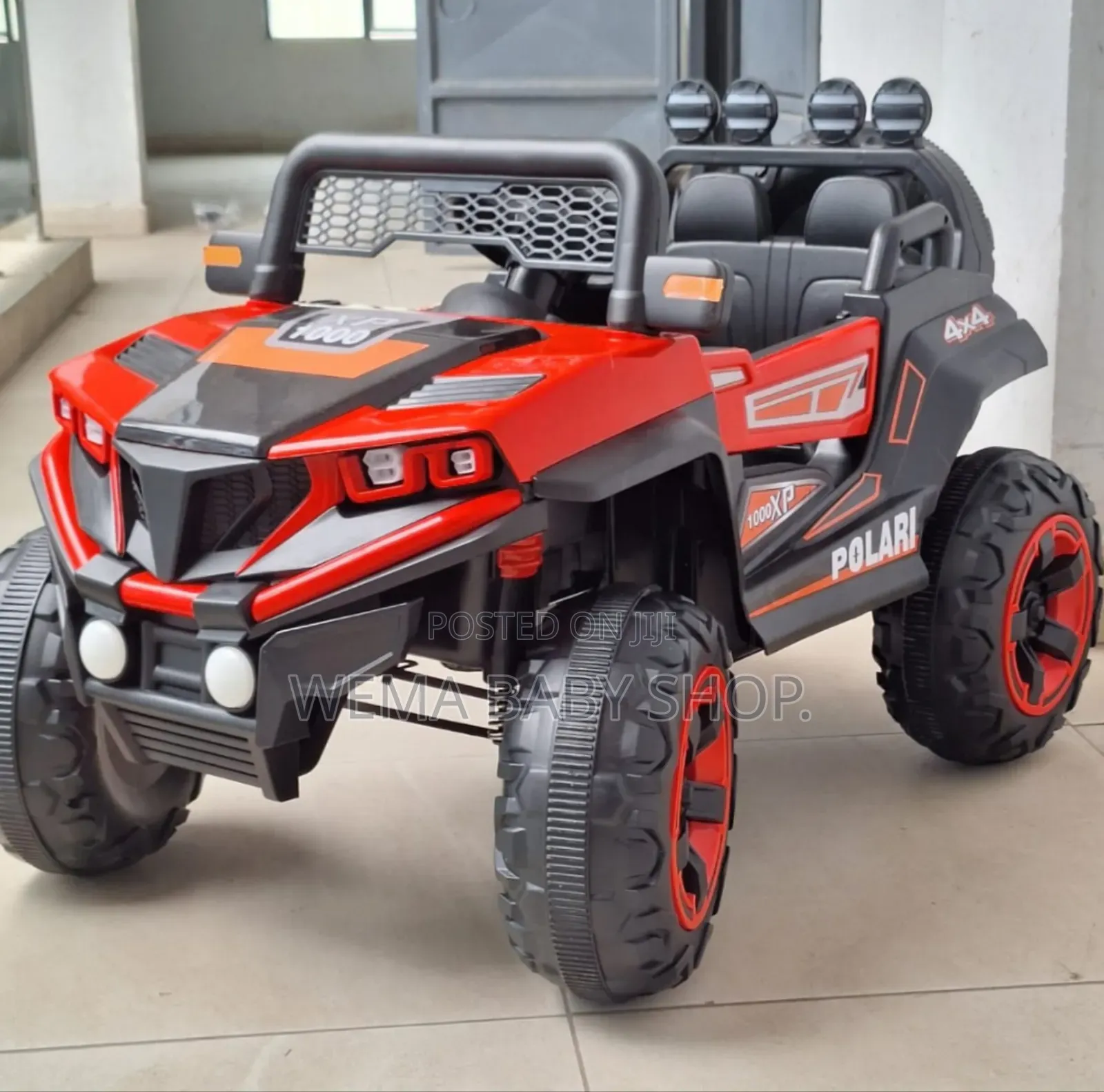 4-Wheel Drive Electric Ride-on Off-Road Truck for Kids