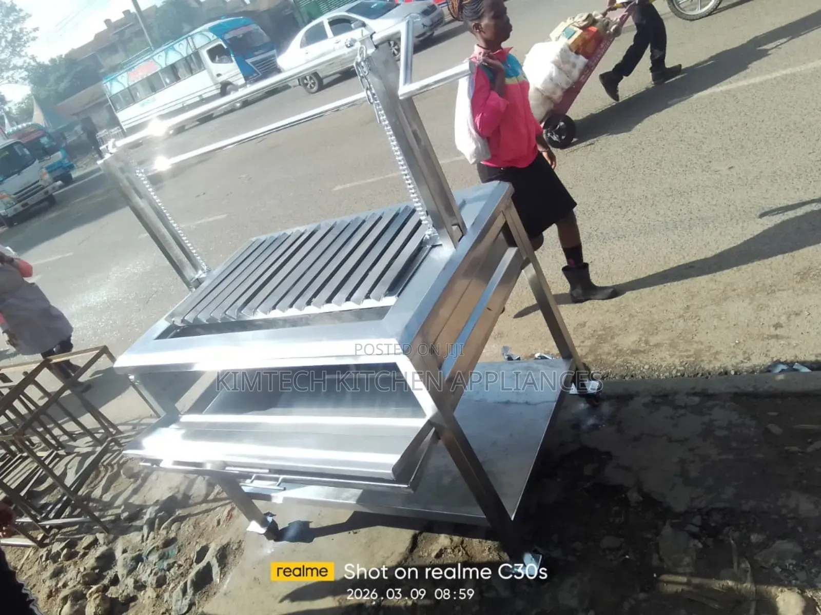 Stainless Steel Meat Choma Grill
