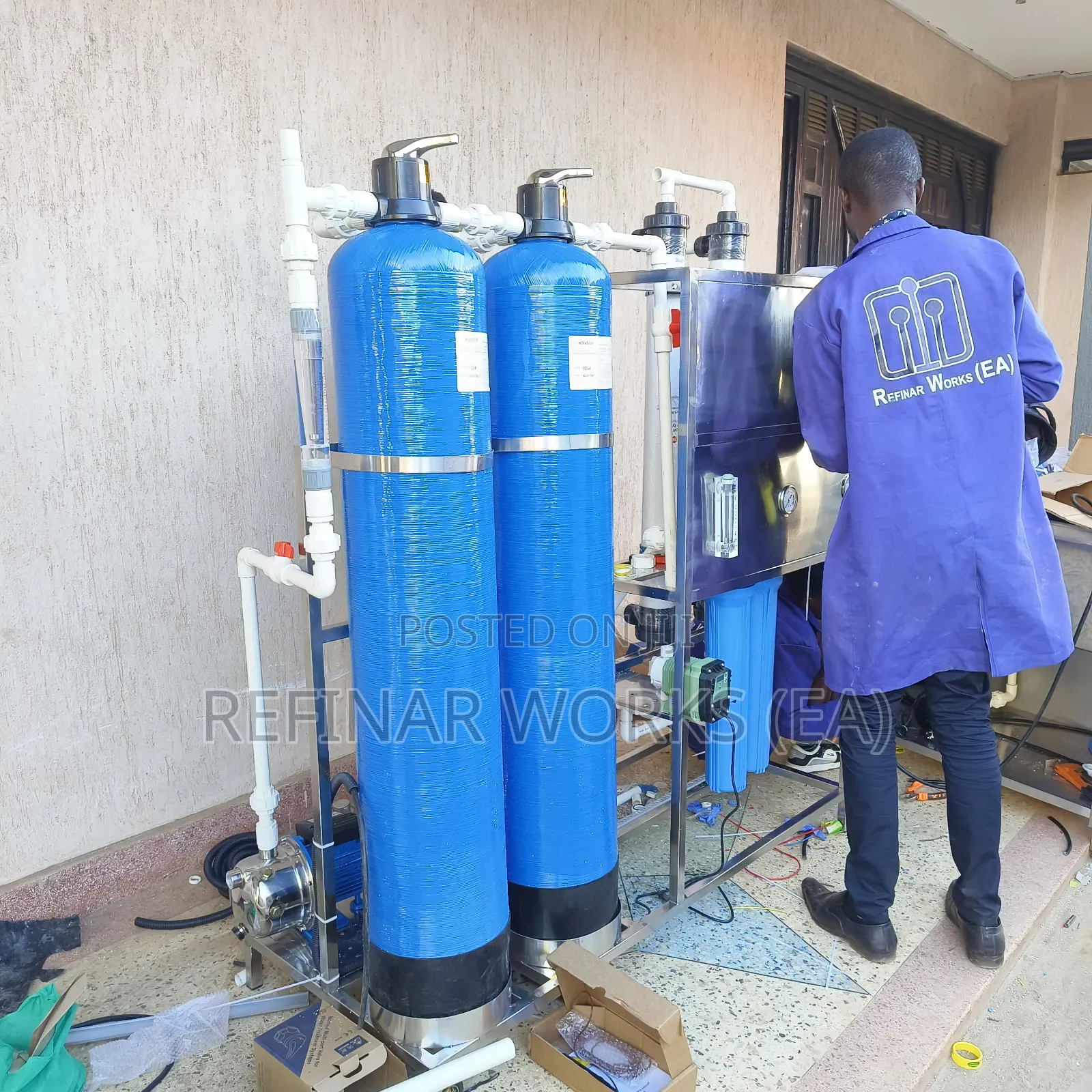 Industrial Water Treatment Design, Installation Maintenance Services