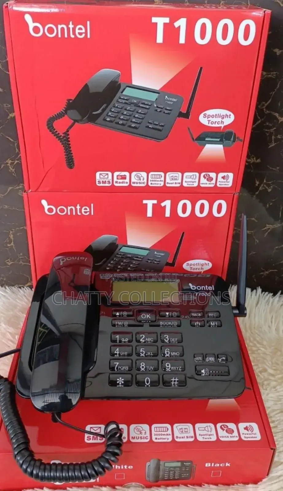 New Bontel T1000 Black