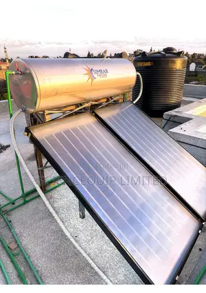 Solar Heater 200lts Flat Plate Pressurized Stainless Steel -Direct