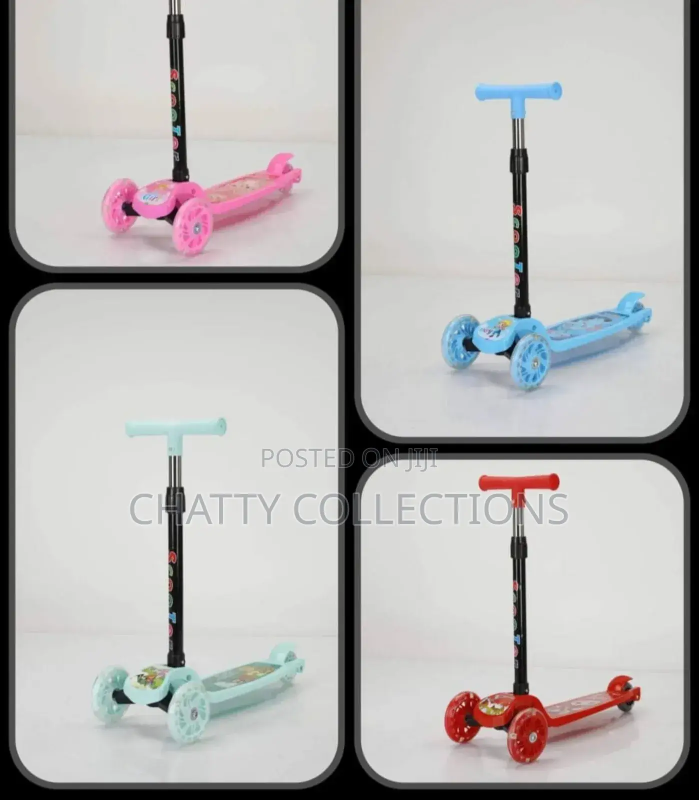 Kids Unisex Foldable and Adjustable Scooter