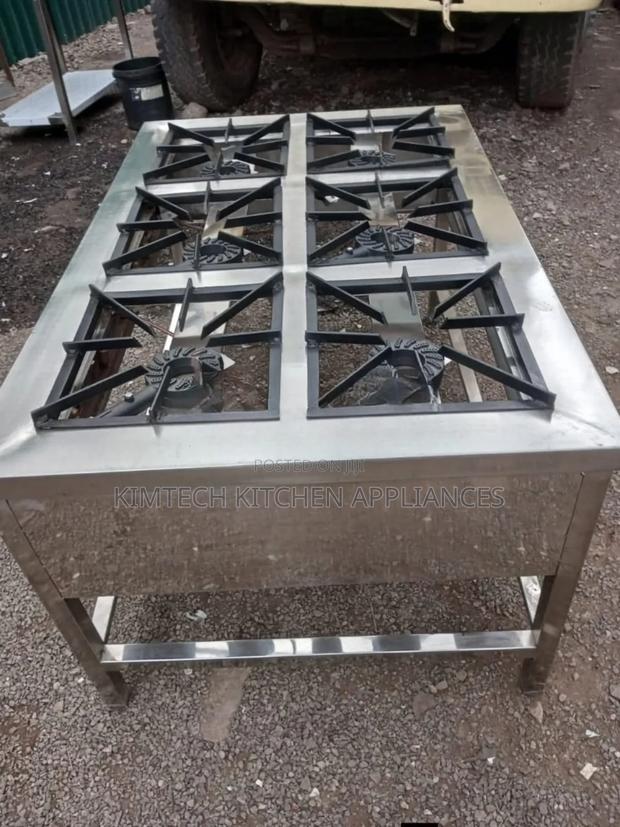 Stainless Steel 6burner Cooker