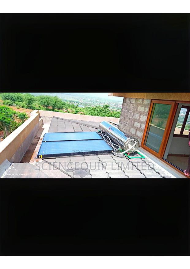 Solar Heater 300lts Flat Plate Pressurized Stainless Steel -Indirect