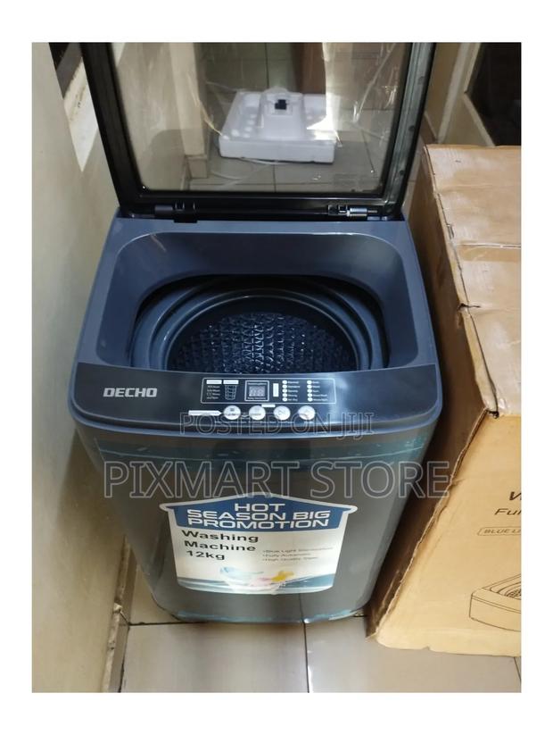 Decho 12kg Top Load, Full Automatic Washer With Digital Control - main view