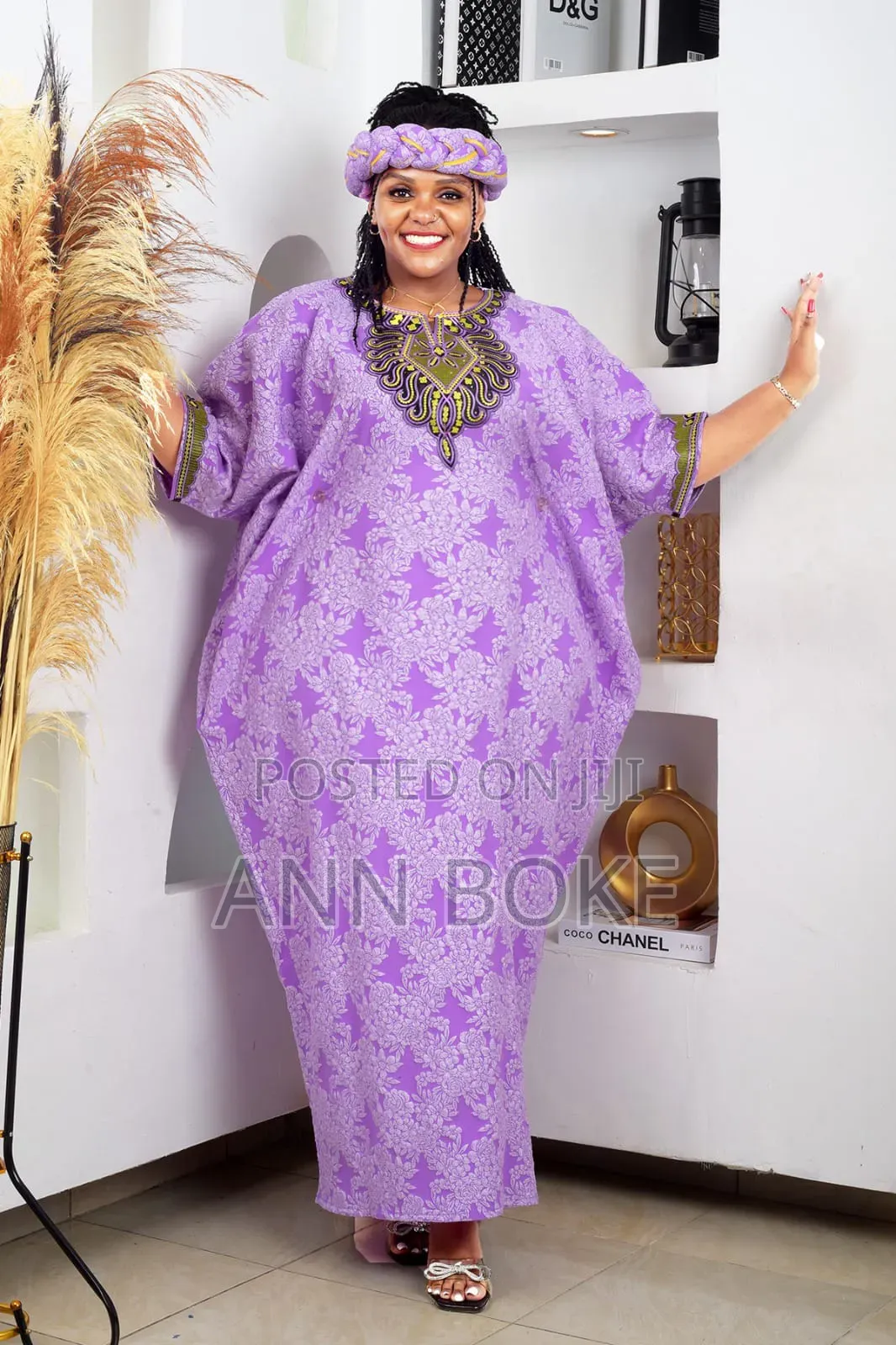 New Fabric With Embroidery*Comes With Head Gear* *Free Size*