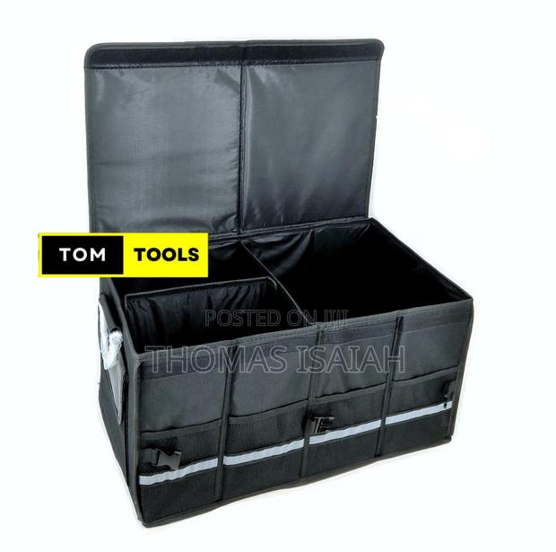 Large Compartmented Flip Top Boot Organiser for Cars - thumbnail 2