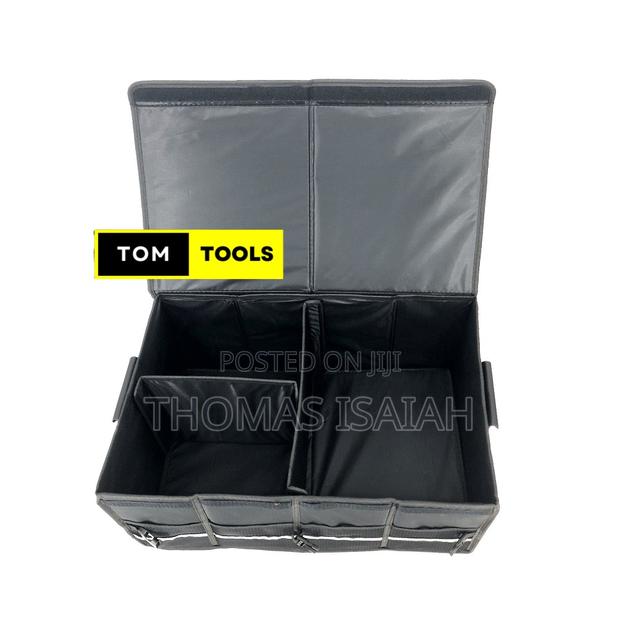 Large Compartmented Flip Top Boot Organiser for Cars - thumbnail 3