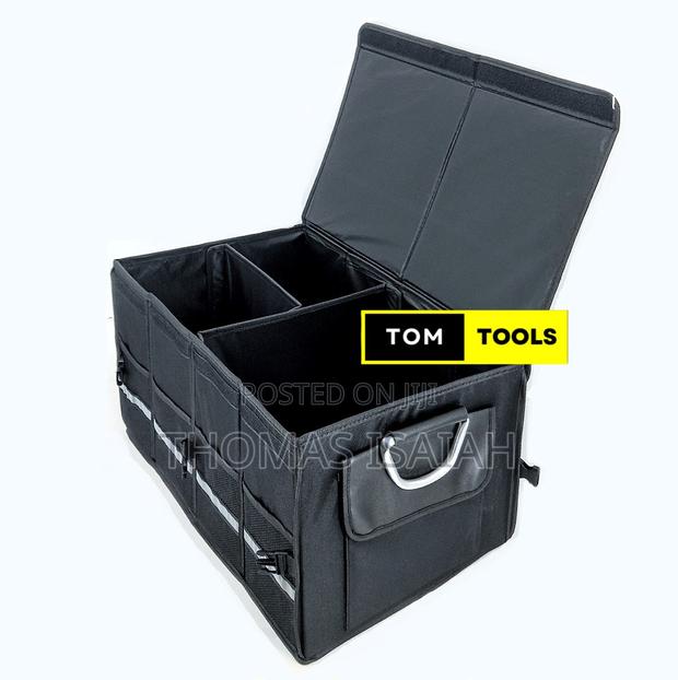 Large Compartmented Flip Top Boot Organiser for Cars - thumbnail 4