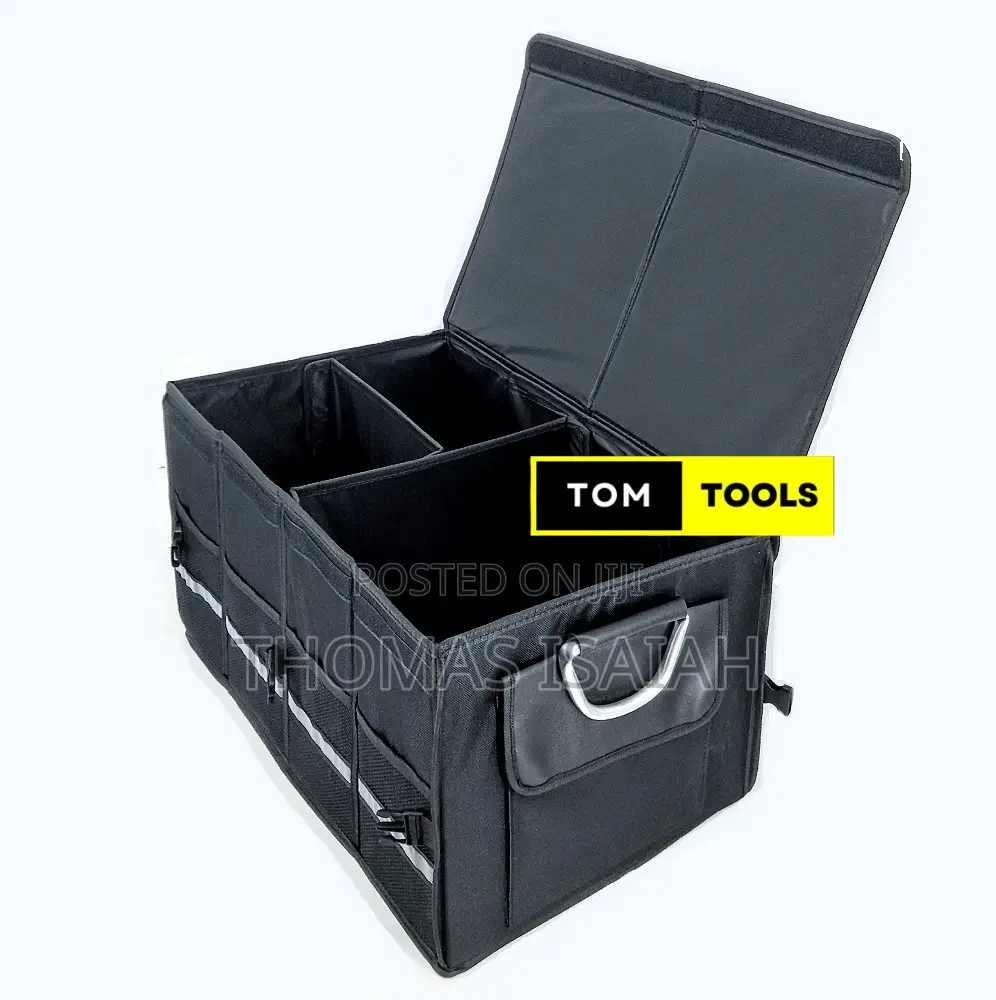 Large Compartmented Flip Top Boot Organiser for Cars