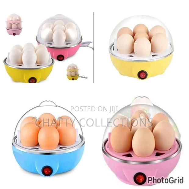 7 Eggs Electric Egg Boiler Egg Poacher - thumbnail 2