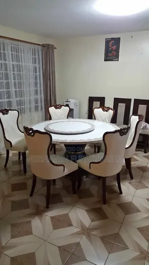 6 Seater Marble Dining Set – Durable Stylish