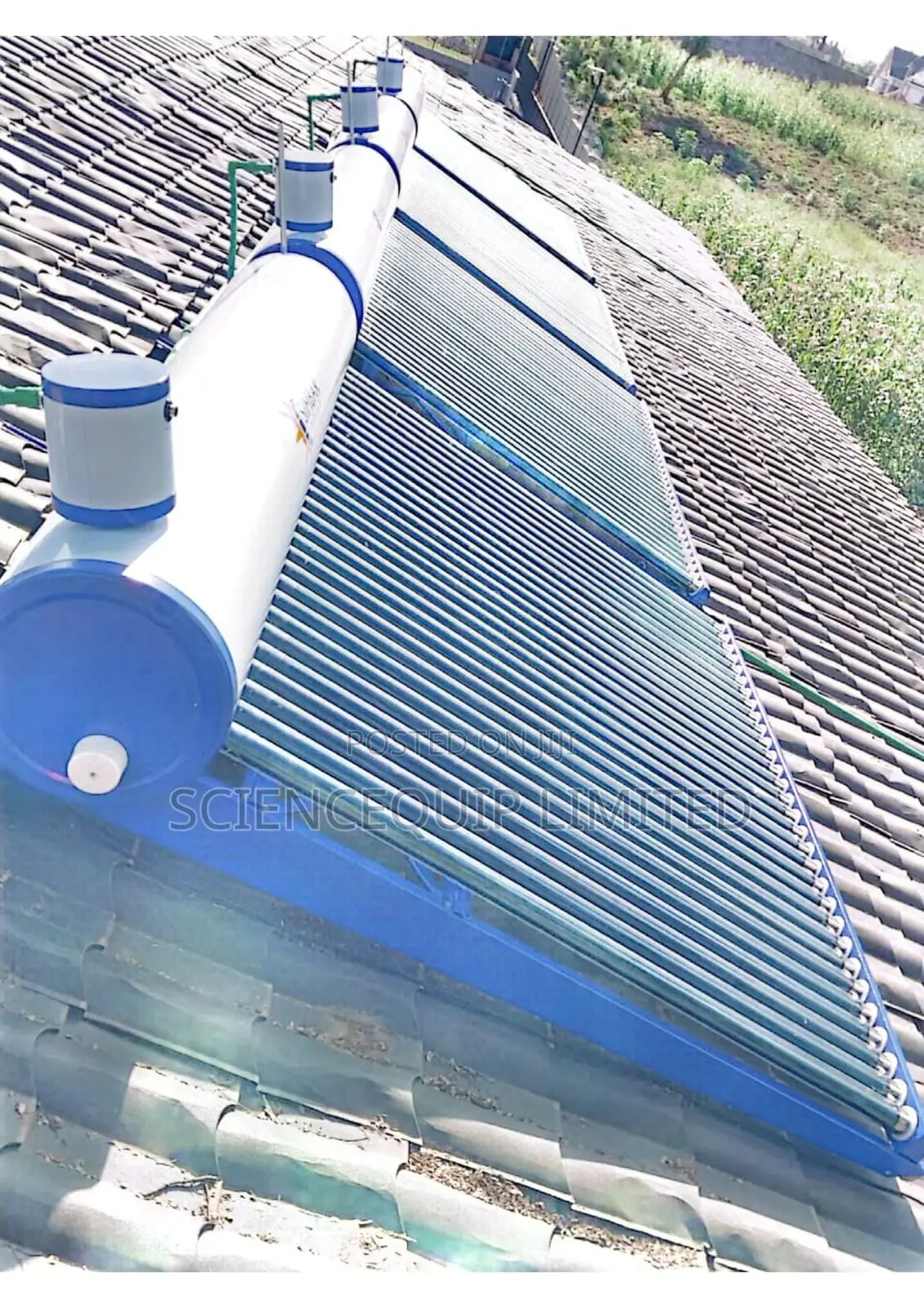 Solar Heater 200lts Non Pressurized Galvanized Tube Type