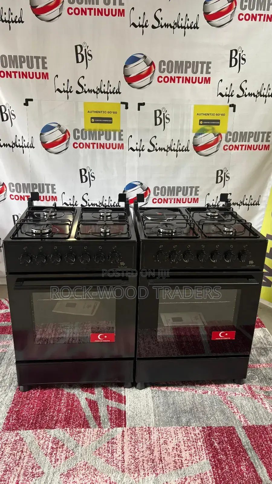 4gas Burner With Electric Oven