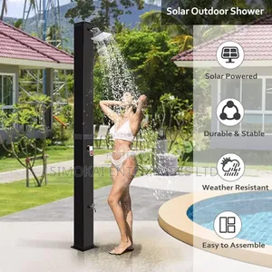 Solar Shower: Pvc+Abs Chrome Capacity: 35 LTS Water Temperature: 60 °