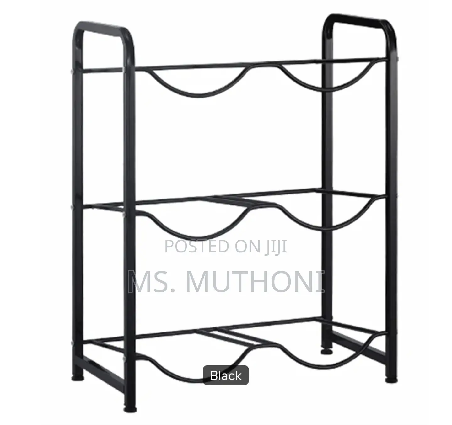 3 Tier Six Bucket Heavy Duty Water Bottle Rack
