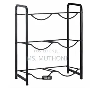 3 Tier Six Bucket Heavy Duty Water Bottle Rack