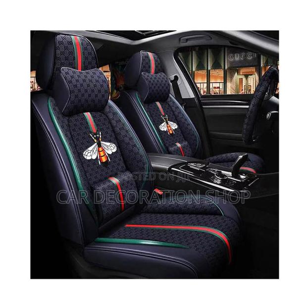 Black Gucci Seat Covers