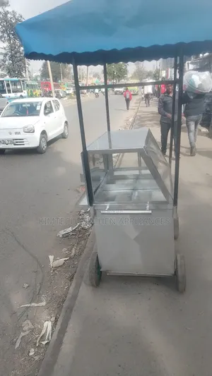 Stainless Steel Snacks Trolley