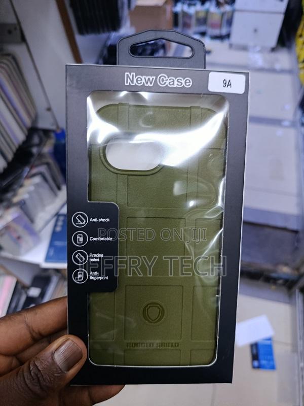 Google Pixel 9a Full Coverage Shockproof Tpu Phone Case - Black