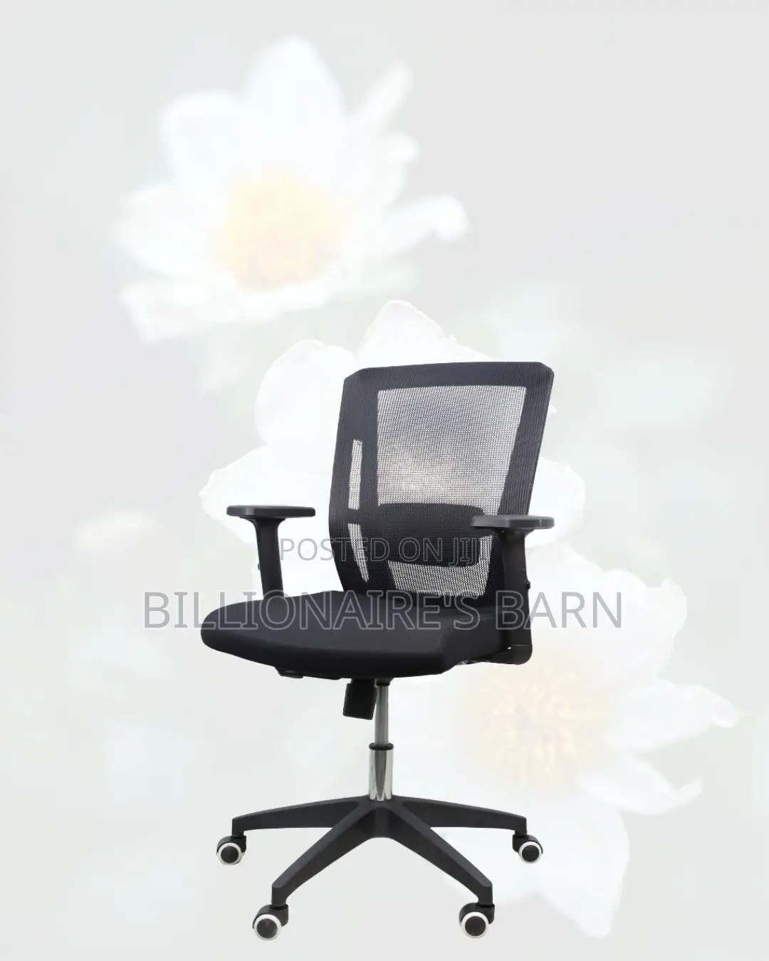The Barn Origin Chair Mid Back Nylon Base Professional Seating