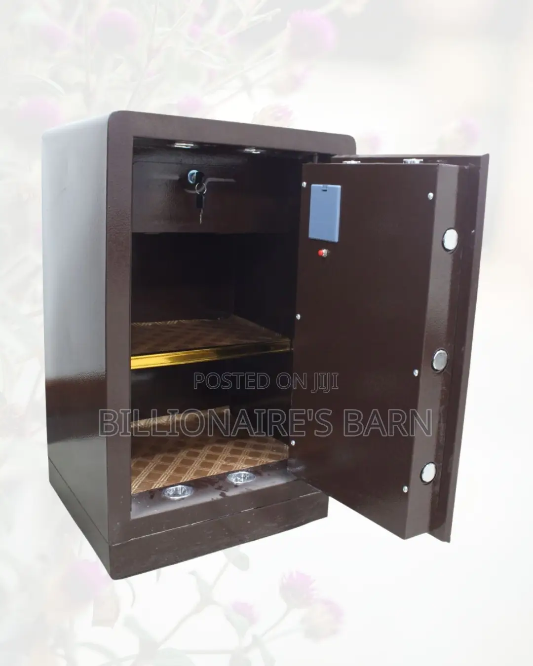 Fireproof Biometric Safe 70 Kg Programmable Keypad And Dual Alarm