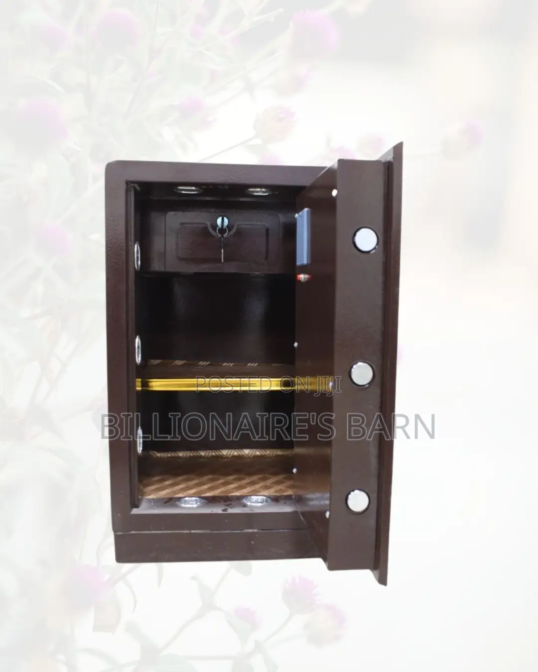 Fireproof Biometric Safe 70 Kg Programmable Keypad And Dual Alarm