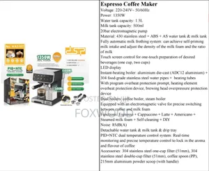 *Expresso Coffee Maker.