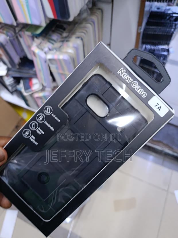 Black Rugged Shield Case Designed for the Google Pixel 7a - thumbnail 3